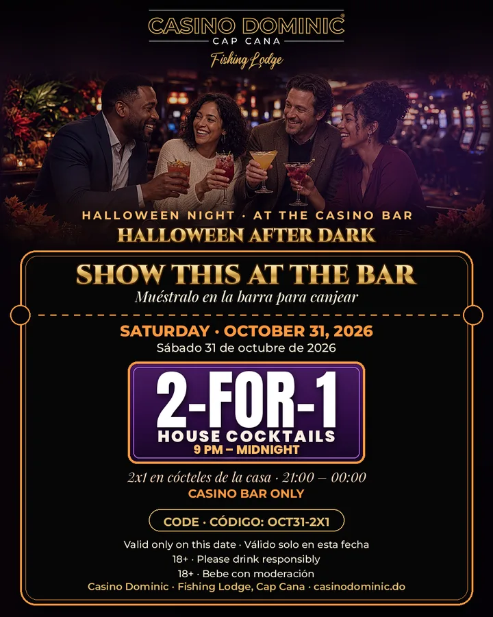 Halloween After Dark at Casino Dominic, Cap Cana
